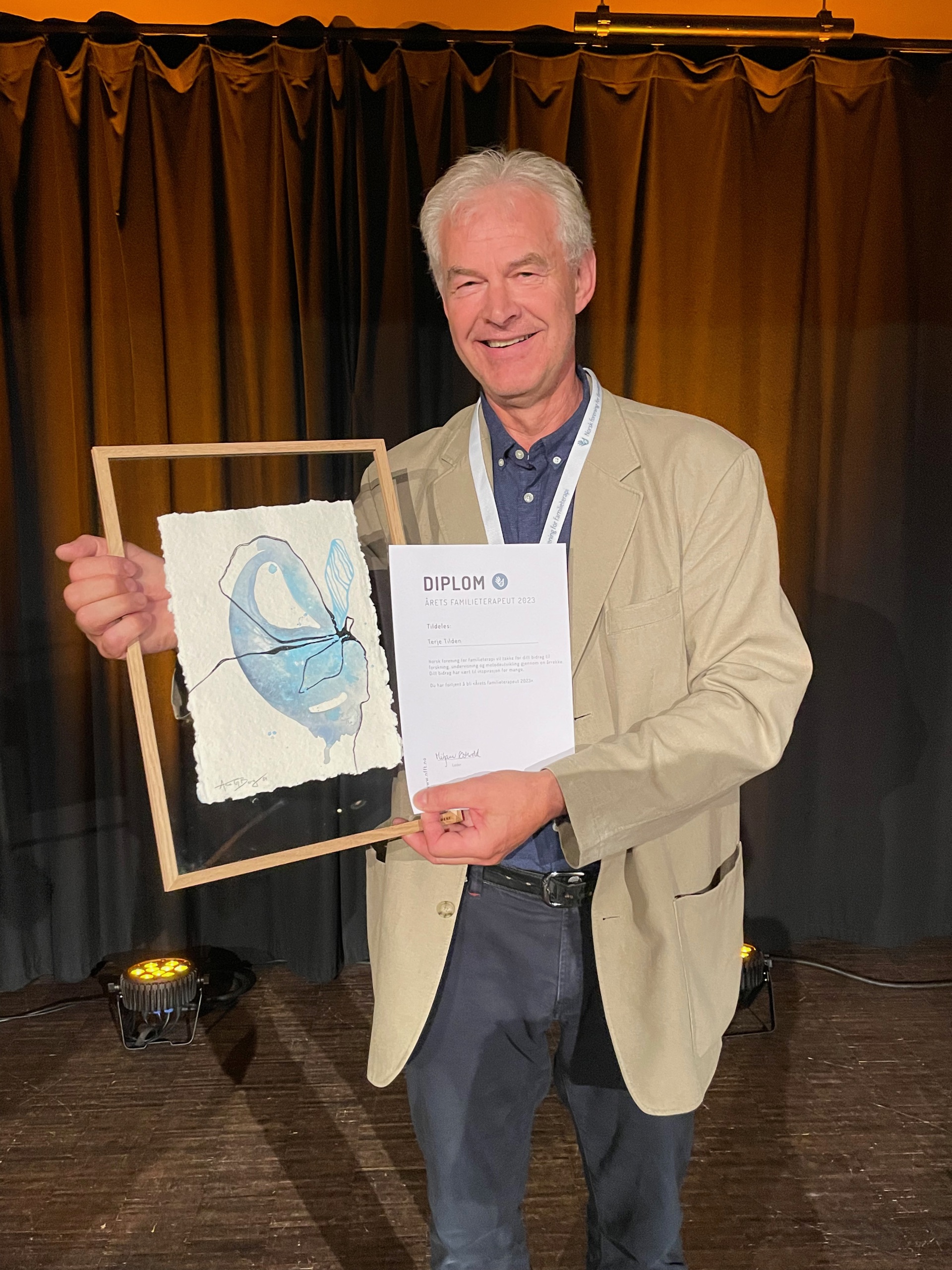 Terje Tilden Årets familieterapeut 2023